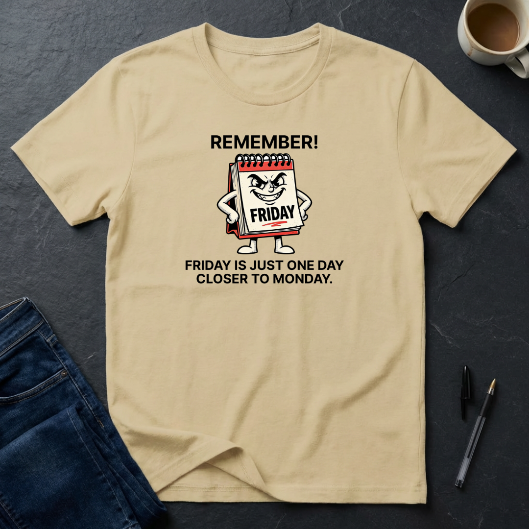 Friday Is Just One Day Closer To Monday