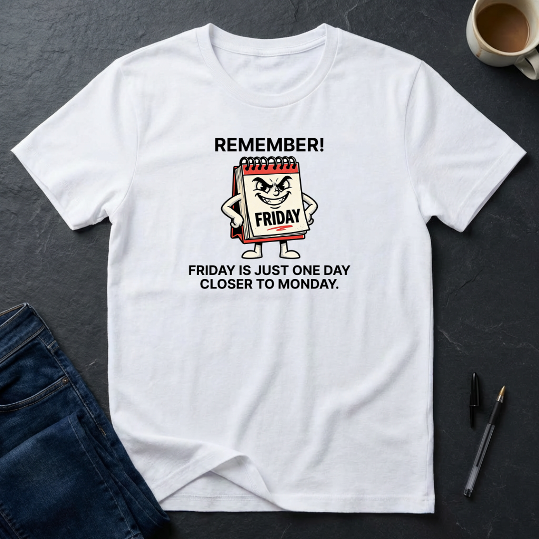 Friday Is Just One Day Closer To Monday