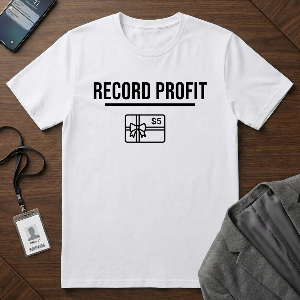 Record Profit - $5 Gift Card