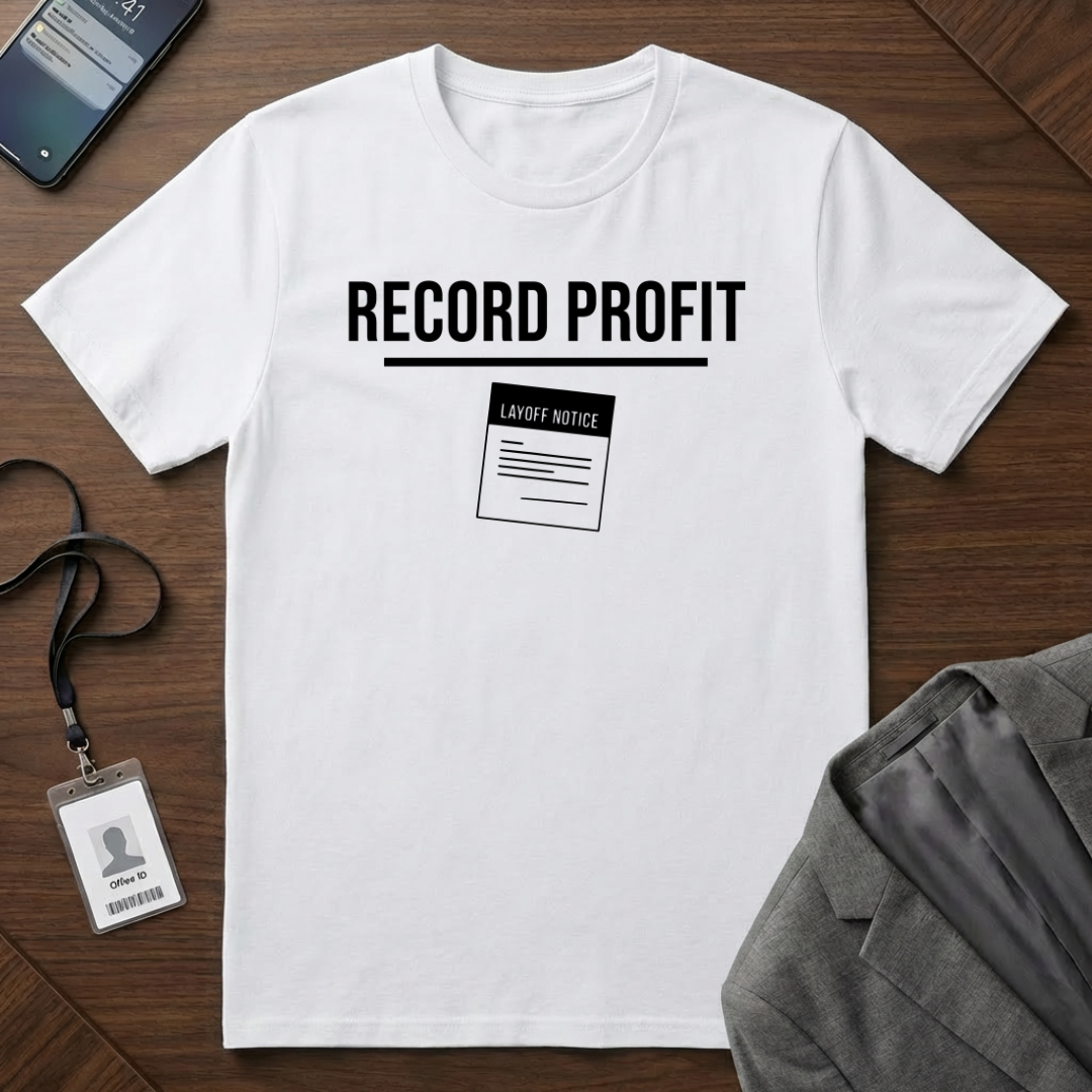 Record Profit - Layoff
