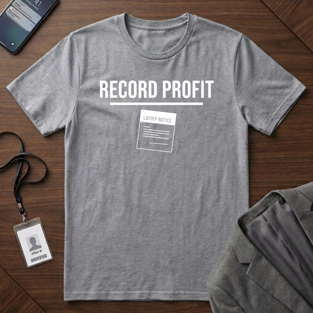 Record Profit - Layoff