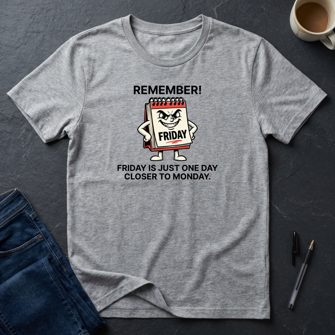 Friday Is Just One Day Closer To Monday